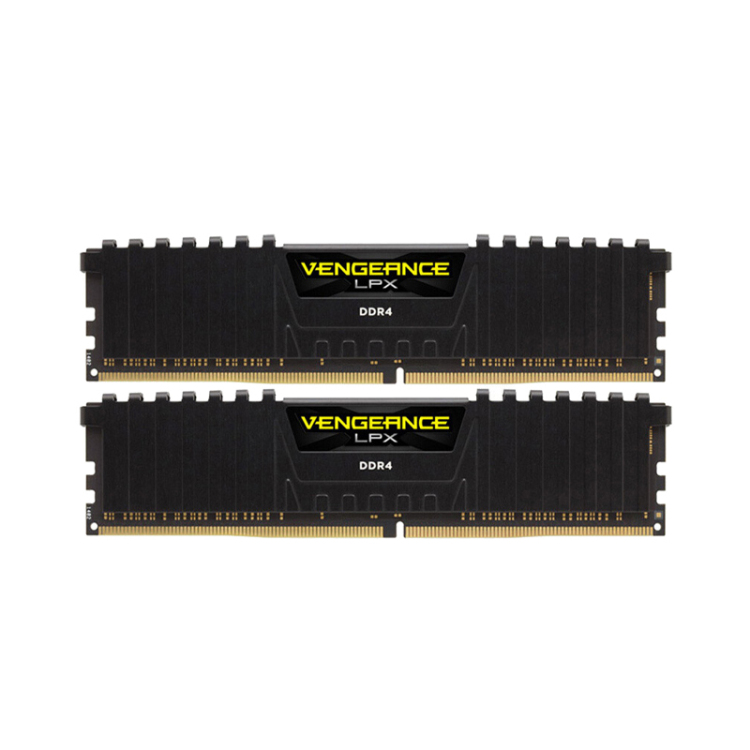 美商 海盗船(USCORSAIR)16GB(8G×2)套装 DDR4 3200 台式机内存条 复仇者LPX系列 双通道