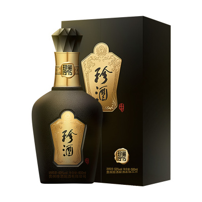 贵州珍酒 珍藏1975 500ml 单瓶装 盒装