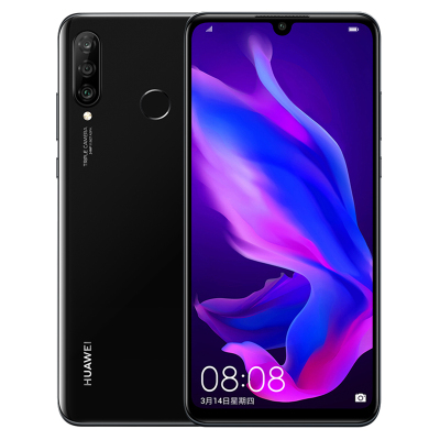 华为Nova4e 6GB+128GB 幻夜黑 全网通4G