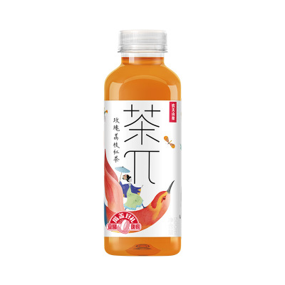 农夫山泉茶π（茶派）玫瑰荔枝红茶500ml*15瓶（整箱）