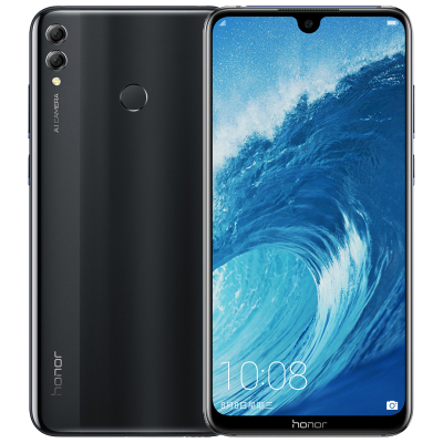 荣耀(honor) 8X Max 珍珠屏手机 6GB+64GB 幻夜黑 移动联通电信4G全面屏手机 双卡双待 荣耀手机