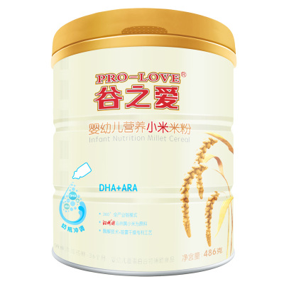 谷之爱钙铁锌冲乳米粉