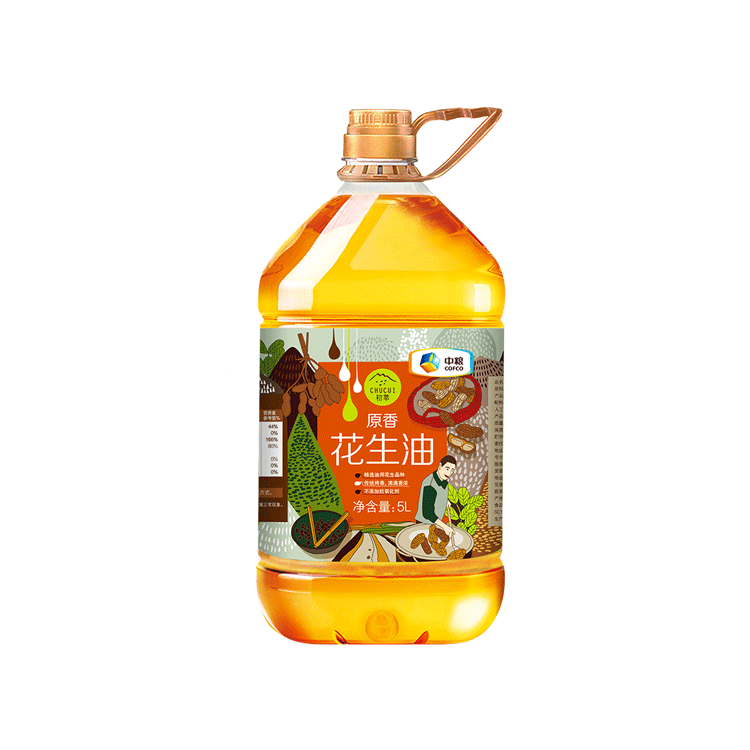 中粮物理压榨花生油