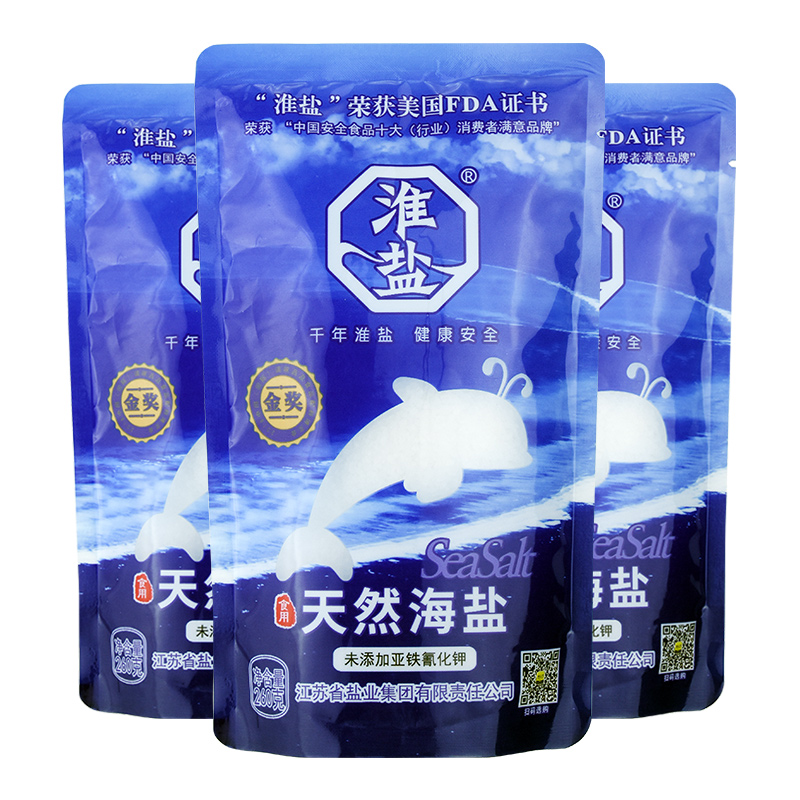 淮盐食用加碘天然海盐