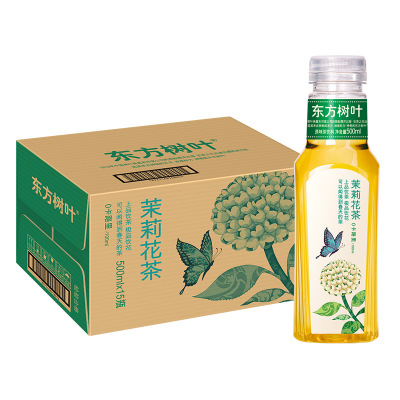 农夫山泉东方树叶茉莉花茶500ml*15瓶整箱