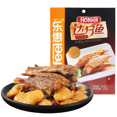 乐惠 香酥达仔鱼106g/袋 3袋装 耗儿鱼香辣味 网红零食即食小鱼干鱼仔鱼类块休闲零食小吃