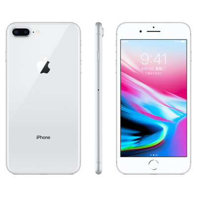 苹果/APPLE iPhone8 Plus（银色）128GB 移动联通电信 全网通4G手机