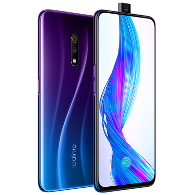 realme X 全网通 4GB+64GB 朋克蓝 移动联通电信4G游戏智能手机