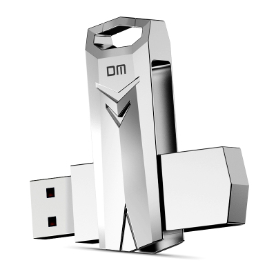 DM 128GB USB3.0 U盘 战士PD096系列 可旋转电脑u盘车载高速优盘