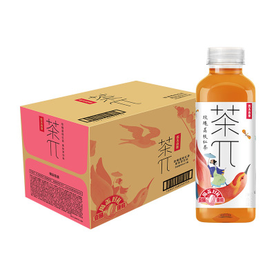 农夫山泉茶π（茶派）玫瑰荔枝红茶500ml*15瓶（整箱）