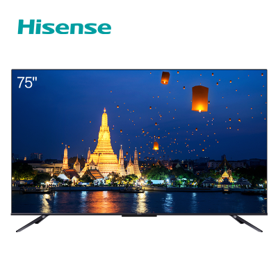 海信(Hisense)电视 75E5D 75英寸4K超高清 HDR AI声控悬浮全面屏 家用液晶平板智能电视机