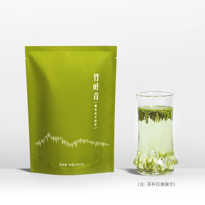 【春茶上市】竹叶青茶叶2020新茶峨眉高山绿茶特级(品味)袋装48g