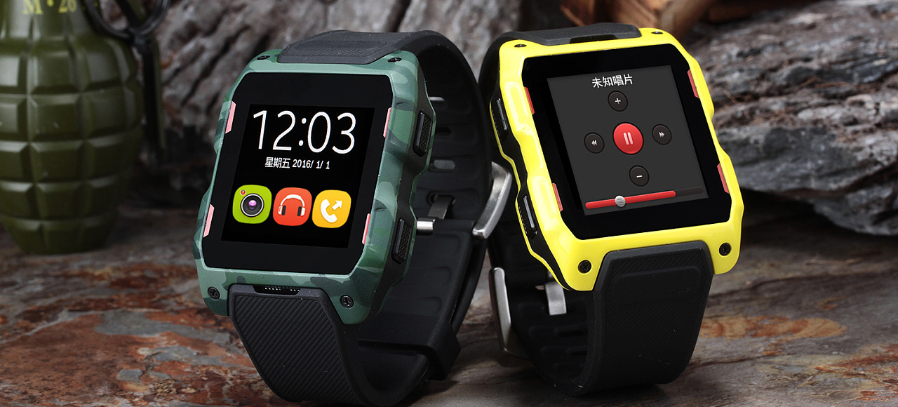 强劲续航儿童电话手表安全守护