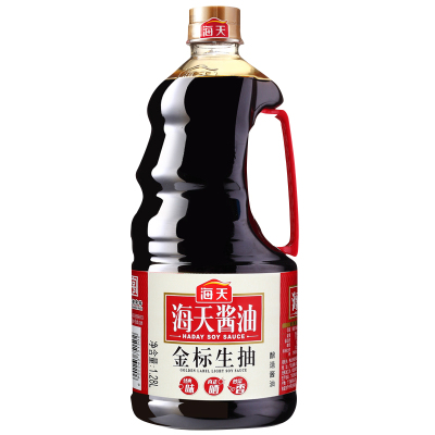 海天 金标生抽1.28L