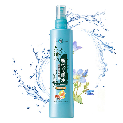 六神驱蚊花露水 180ml（清新花香）