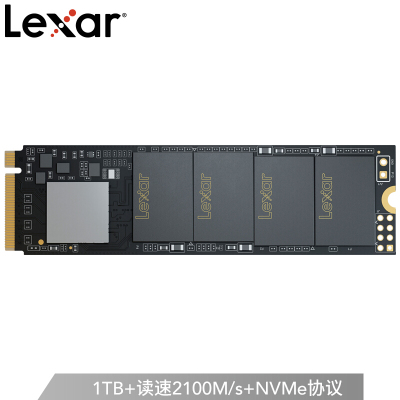 雷克沙（Lexar）NM610 1TB M.2 NVMe SSD固态硬盘PCle3.0四通道 (NM610-1TB)