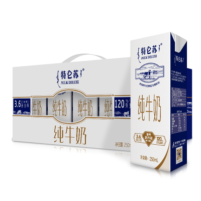 蒙牛特仑苏纯牛奶250ml*12 盒