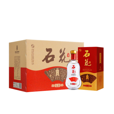 【厂家直营】石花绵柔七品42度浓香型白酒整箱装500ml*6瓶口粮酒