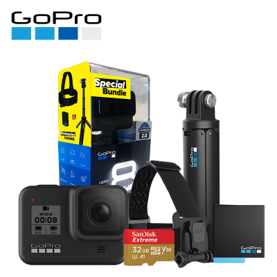 GoPro hero8运动相机水下潜水 4K户外直播防水摄像机vlog HERO8 black Special Bund