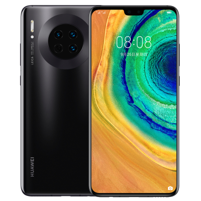 HUAWEI/华为Mate30（TAS-AL00）8GB+128GB 亮黑色 全网通版手机