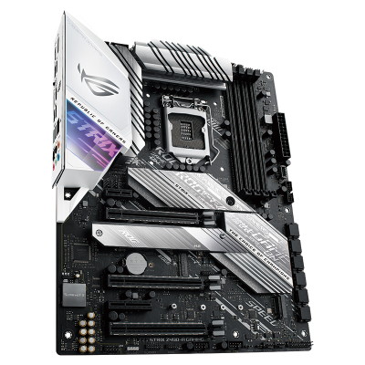 Asus/华硕ROG STRIX Z490-A GAMING台机白色大板1200针Z490主板支持英特尔10代CPU