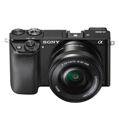 索尼(SONY) α6000双镜头促销套装ILCE-6000LBC（SEL1650+SEL55210/BQ ） 黑色