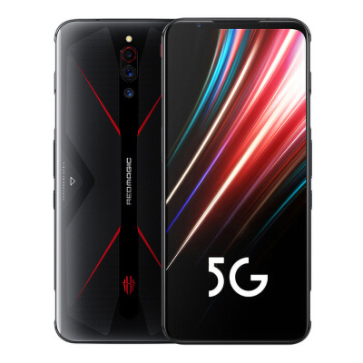 努比亚 nubia 红魔5G 12GB+128GB 骇客黑