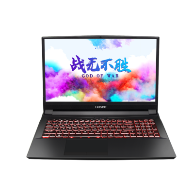 神舟(Hasee)战神TX9-CU5DA i5-10400/RTX2070/8G/512G SSD/16.1吋游戏本