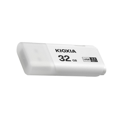 铠侠（Kioxia）32GB U盘 U301隼闪系列 白色 USB3.2接口（原东芝优盘）防尘拔盖设计 高速商务学生优盘