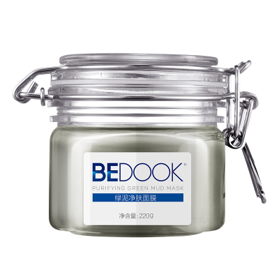 BEDOOK比度克绿泥净肤面膜220g