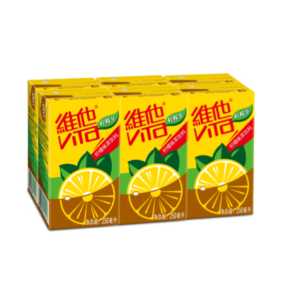 维他奶 维他柠檬茶 250ml*6瓶