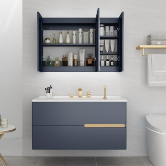 白色恋人轻奢浴室柜组合现代简约洗脸盆柜洗手盆柜北欧卫浴柜卫生间