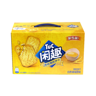 闲趣韧性苏打饼干