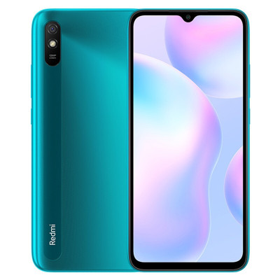 小米（MI）Redmi 红米9A 全网通 4GB+64GB 湖光绿 5000mAh大电量 移动联通电信4g手机