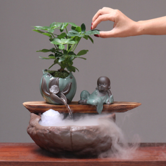 禅意流水器让家熠熠生辉