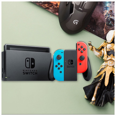 任天堂（Nintendo）Switch 掌上游戏机便携 NS 红蓝手柄 增强版 日版 HAD-S-KABAA