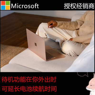 微软 Surface Laptop3 13.5英寸 i5/16GB/256GB/砂岩金 笔记本电脑