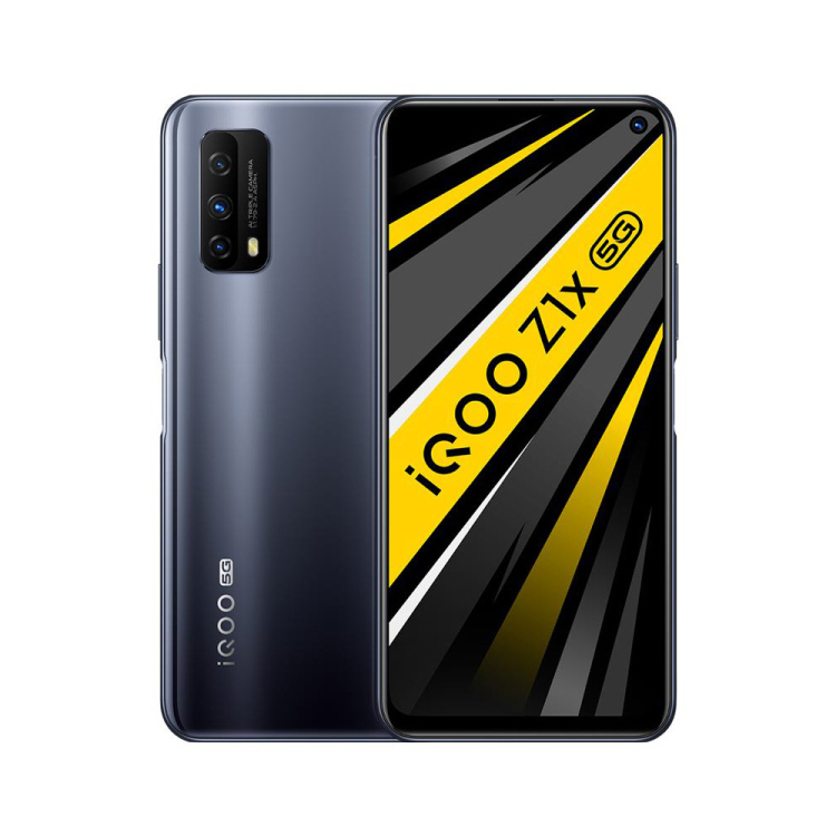 vivo iQOO Z1x 锐酷黑 8+256G 全网通版 5G手机