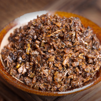 爆炒香辣盐菜四川农家自制烧白老盐菜 咸菜梅干菜开胃下饭菜2瓶装