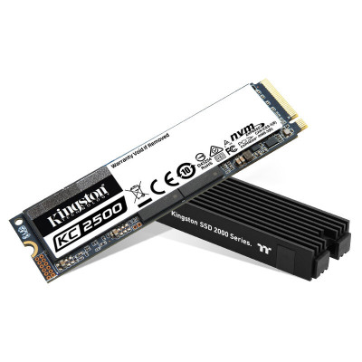 金士顿(Kingston) 1TB SSD固态硬盘 M.2 2280接口(NVMe协议) KC2500系列游戏高性能