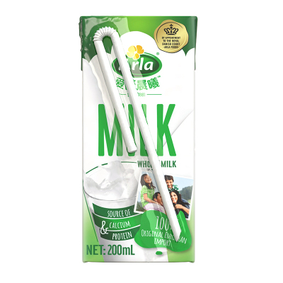 Arla爱氏晨曦全脂牛奶200ml*24盒 德国进口牛奶