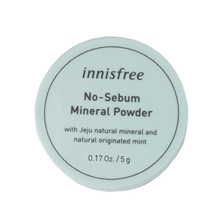 innisfree悦诗风吟 矿物散粉 吸油纸定妆粉 5g