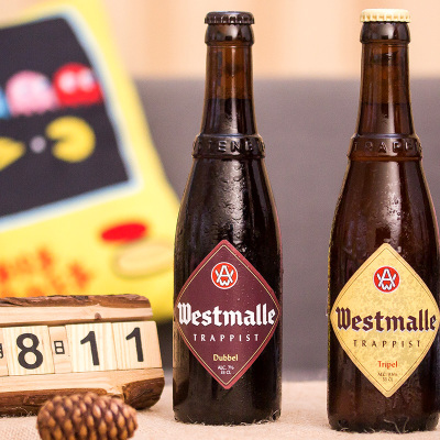 比利时进口啤酒西麦尔双料啤酒修道院精酿啤酒 Westmalle330ml*6瓶