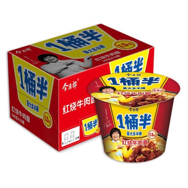 今麦郎红烧牛肉方便面