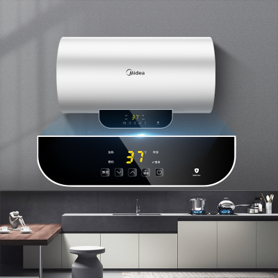 美的(Midea)60L电热水器F6021-T1(Y)2100W速热 遥控操作 预约洗浴 4倍热水 多重防护 一级能效