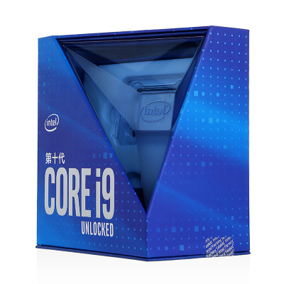 英特尔（intel）酷睿i9 10900K 3.7GHz 10核20线程 LGA1200 电脑台式机CPU盒装处理器