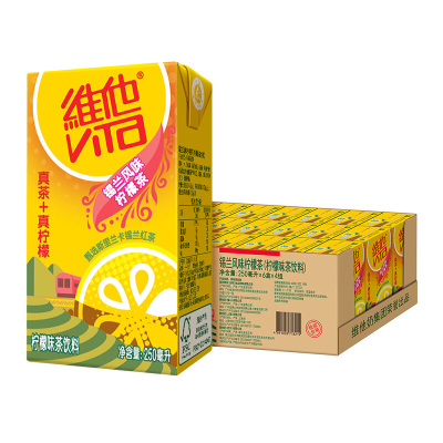 维他（Vita）锡兰风味柠檬茶250ml *24盒