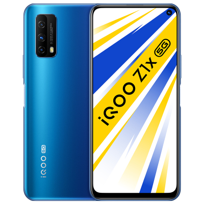 vivo iQOO Z1x 海蔚蓝 6+128G 全网通版 5G手机