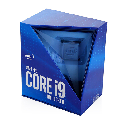 英特尔（intel）酷睿i9 10900K 3.7GHz 10核20线程 LGA1200 电脑台式机CPU盒装处理器