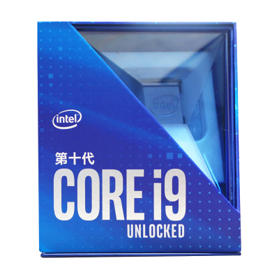 intel/英特尔十代酷睿i9-10900k搭微星Z490主板 台式电脑CPU套装